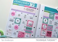 January 2016 Planner