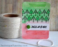 Jingle Trees Card