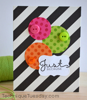 Just Because Circles Card