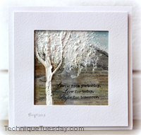Learn From Yesterday Card