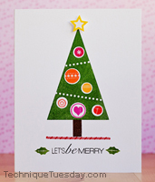 Let's Be Merry Card