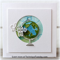 Lets Go Globe Card