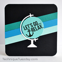 Let's Go Relax Globe Card