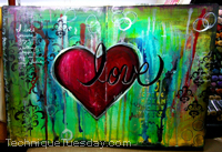 Love Altered Journal Page