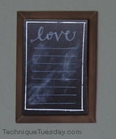 Chalkboard Love