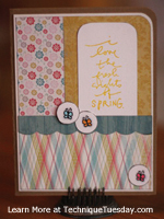 Love Fresh Spring Card