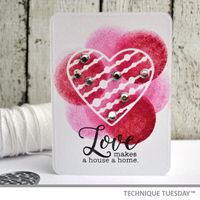 Masked Heart Story Card