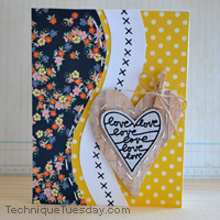 Love Stitched Card