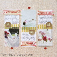 Love Summer Layout