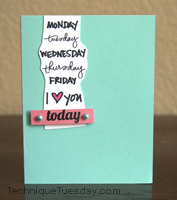 Love Today Card