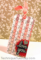 Love You Bookmark