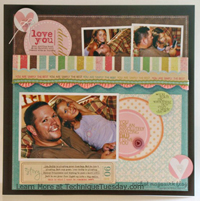 Love You Daddy Layout