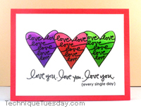 Love You Every Day card