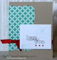 Love you Posies Card