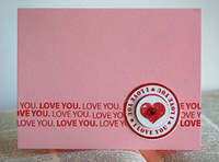Love you Seal Card