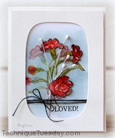 Loved Carnation Card