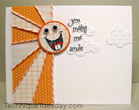 Smile Sun Card