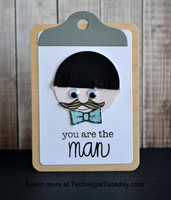 You Are The Man Story Card