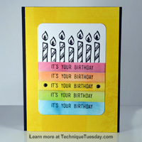 Rainbow Candles