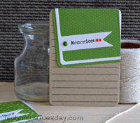Memories Story Card