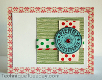 Merry Christmas Package Card