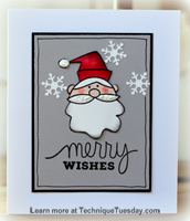 Merry Wishes Santa