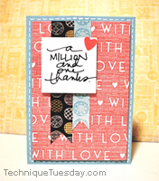 Million and One Thanks Card
