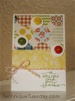 Thanks A Million Card