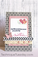 Mother Rich Life Card