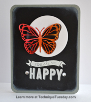 My Happy Butterfly Card