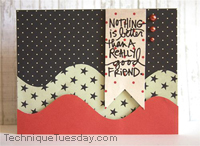 Nothing Better Flag Card