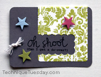 Oh Shoot Story Card