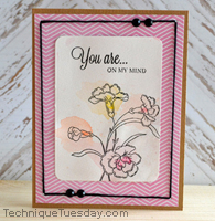 On My Mind Card
