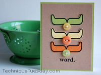 Parenthesis Word Card