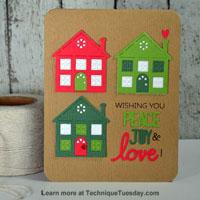 Peace Joy Love Houses