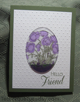 Peony Greenhouse Card