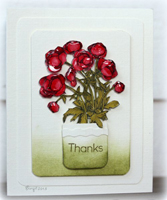 Peony Jar Card