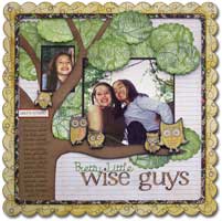 Pretty Little Wise Guys Layout