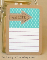 Real Life Arrow Card