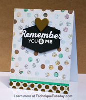 Remember Hexagon Card