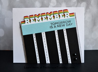 Remember Rainbow Card