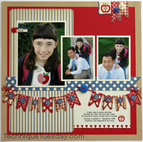 School Banner Layout