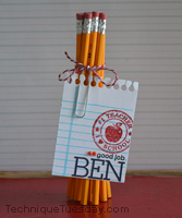 School Gift Tag