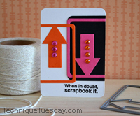 Scrapbook It Story Card