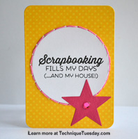 Scrapbooking Fills Story Card