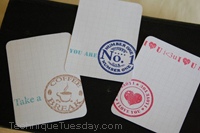 Seal Journal Cards