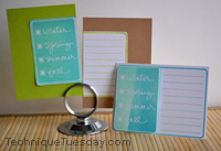 Seasons Note Card