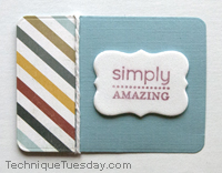 Simply Amazing Story Card