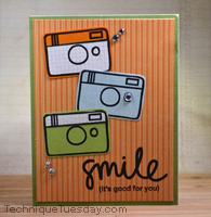 Smile Camera Card