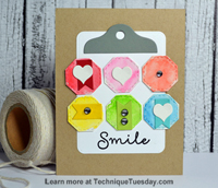 Smile Clipboard Card